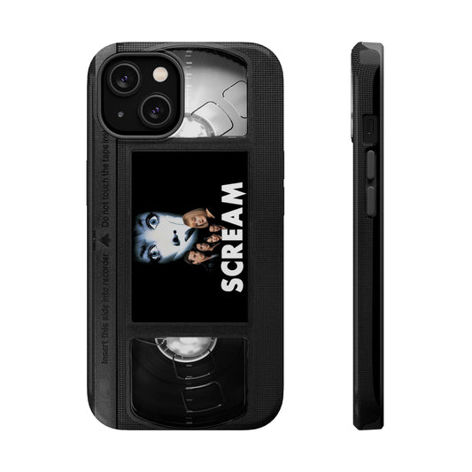 Scream MagSafe Impact Resistant VHS Phone Case