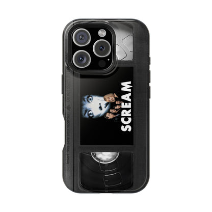 Scream MagSafe Impact Resistant VHS Phone Case