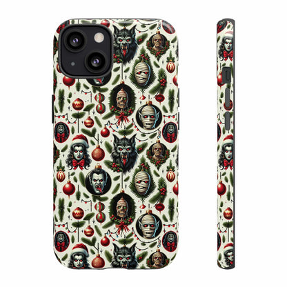 Horror Ornaments Impact Resistant Phone Case