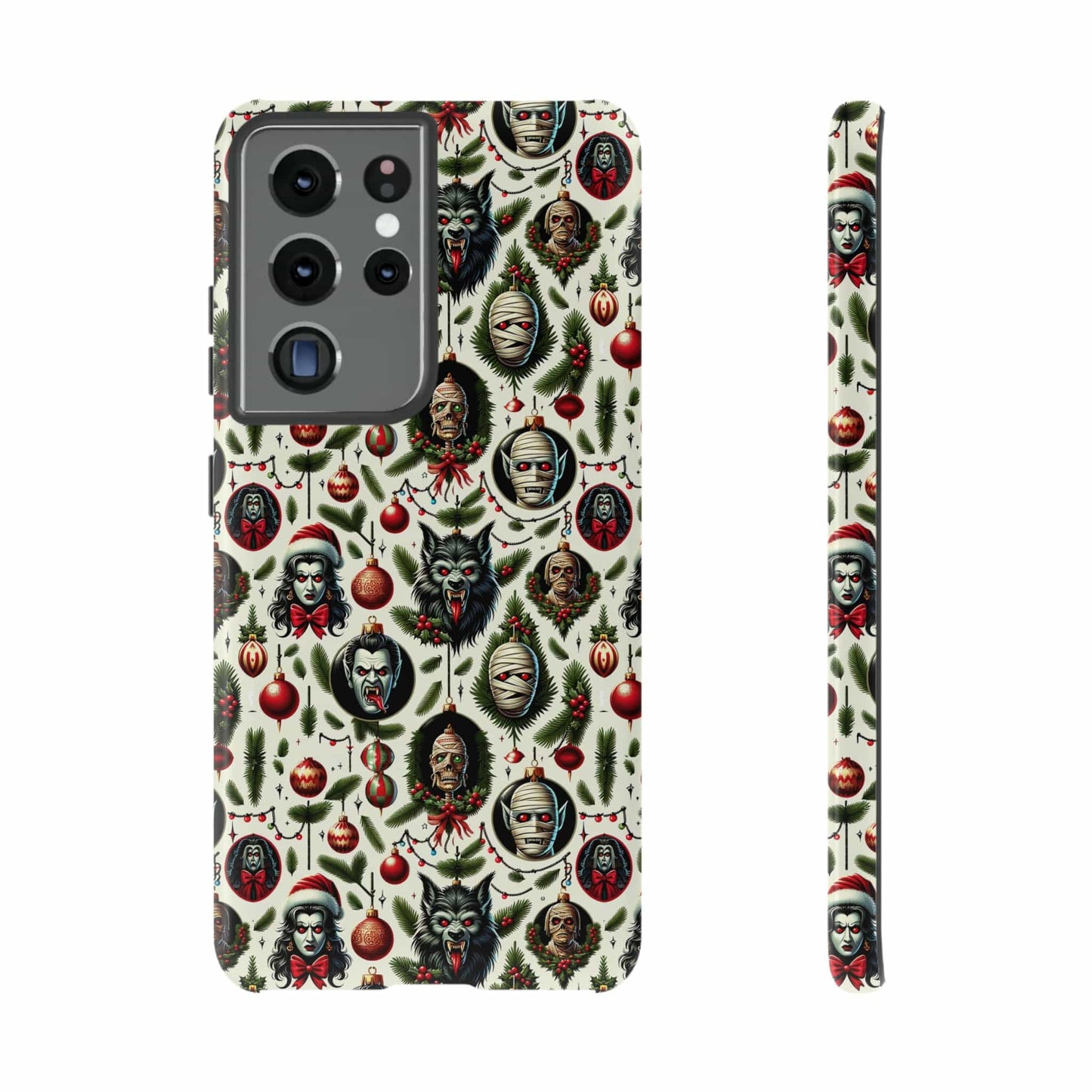 Horror Ornaments Impact Resistant Phone Case