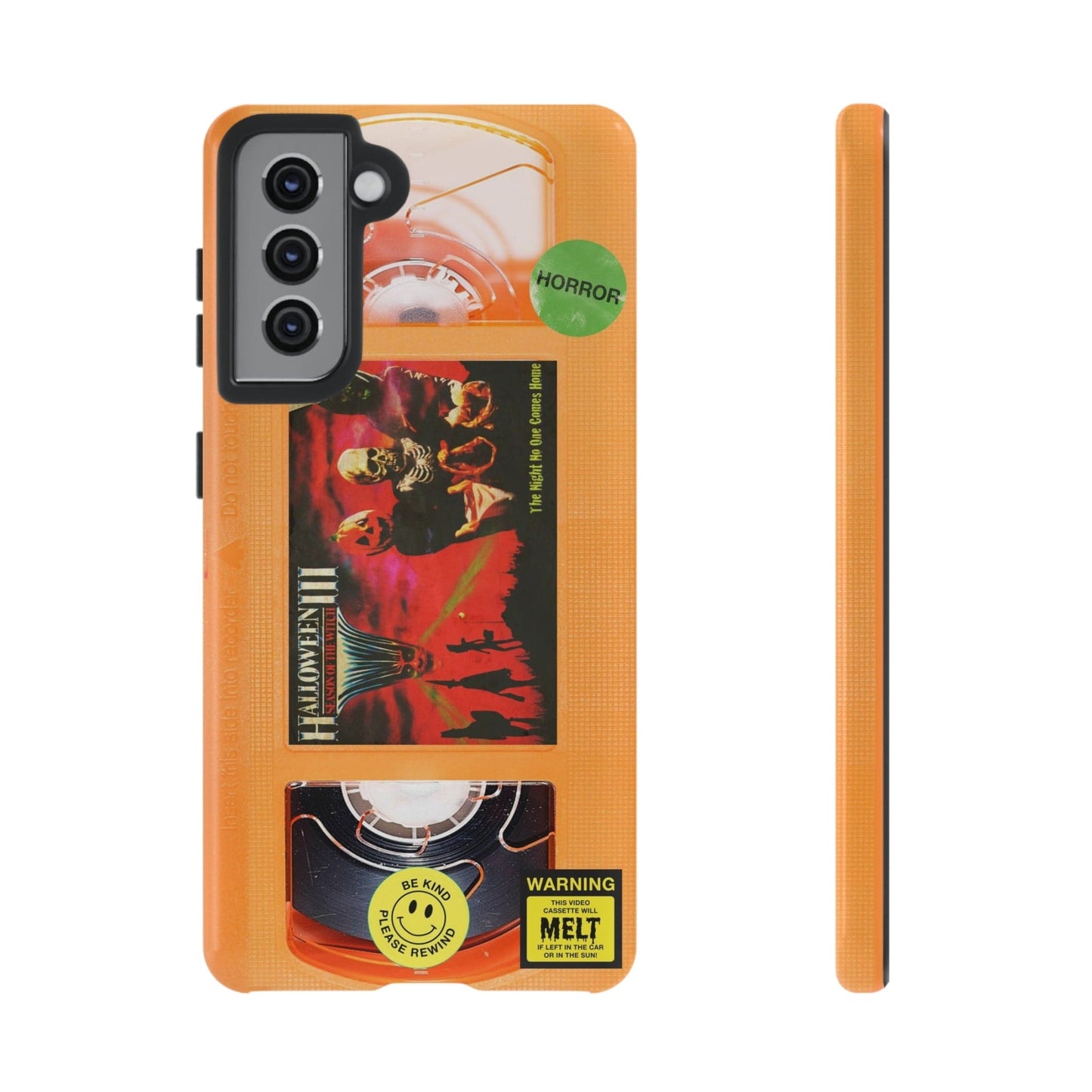 Halloween III Orange Edition Impact Resistant VHS Phone Case