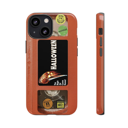 Halloween Orange Edition VHS Phone Case