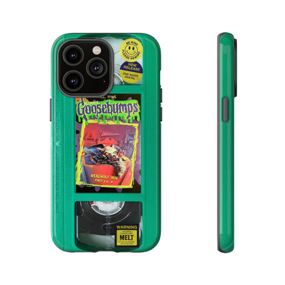 Goosebumps Green VHS Impact Resistant Case