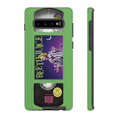 BJ  Limited Edition Green Impact Resistant VHS Phone Case