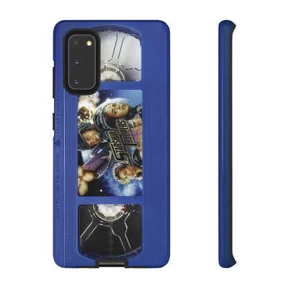 Starship Troopers Blue Impact Resistant VHS Phone Case