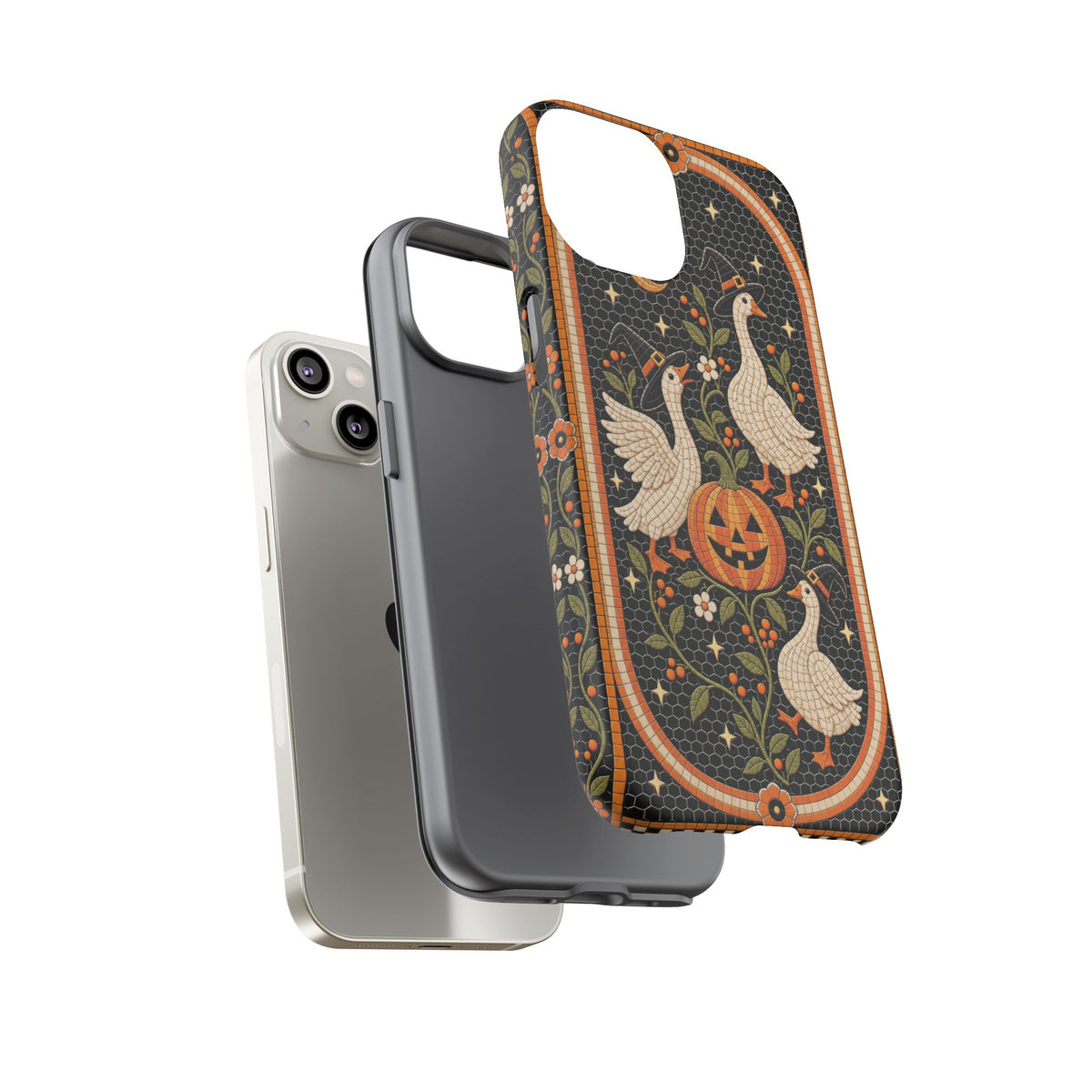 Halloween Goose Impact Resistant Phone Case