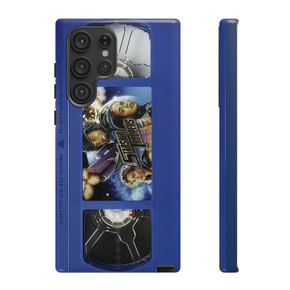 Starship Troopers Blue Impact Resistant VHS Phone Case