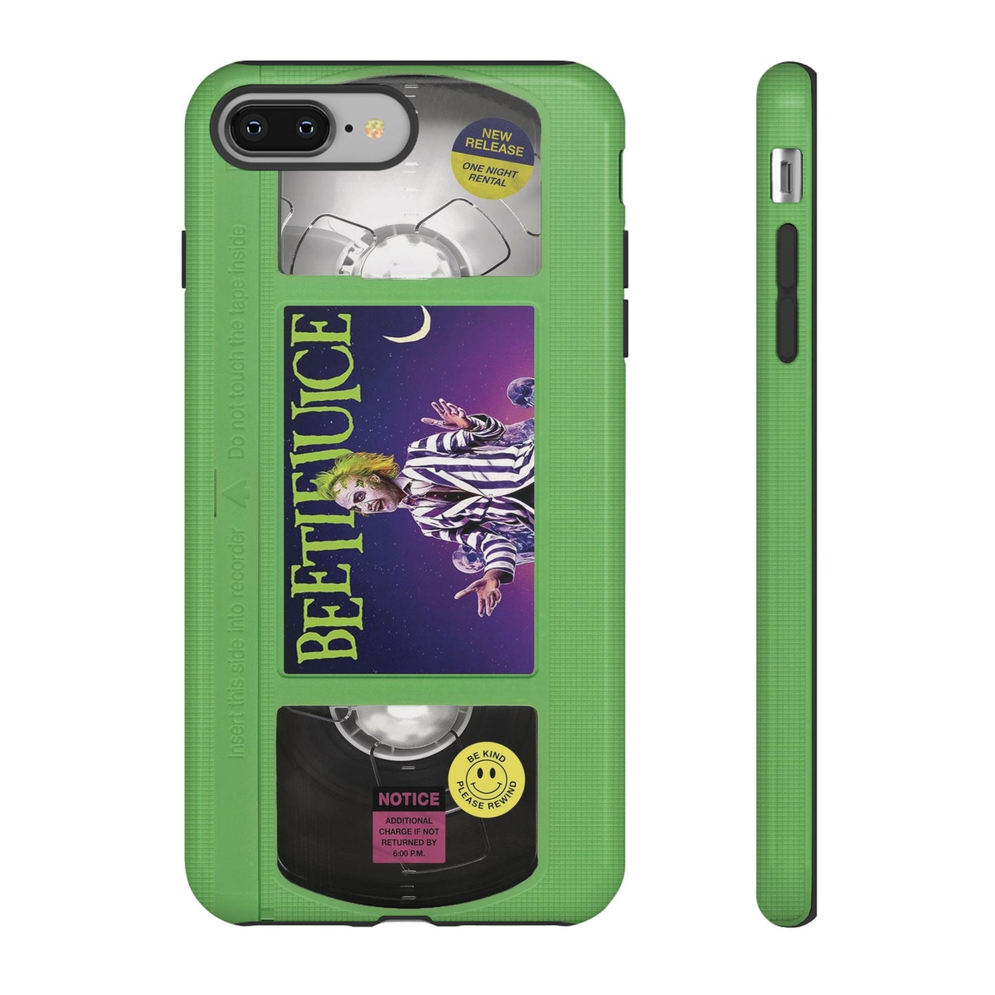 BJ  Limited Edition Green Impact Resistant VHS Phone Case