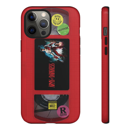 Army of Darkness Red Edition VHS Phone Case