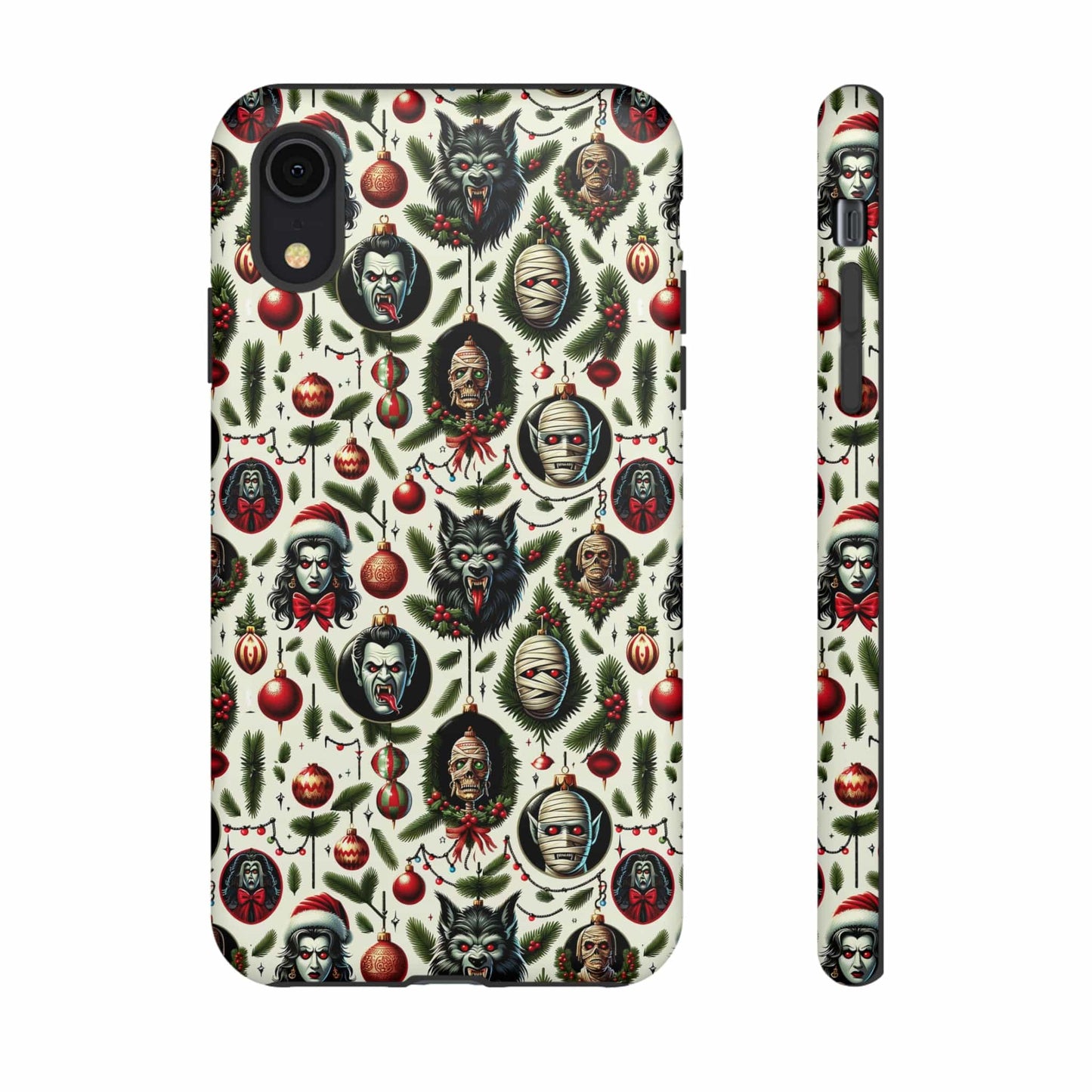 Horror Ornaments Impact Resistant Phone Case