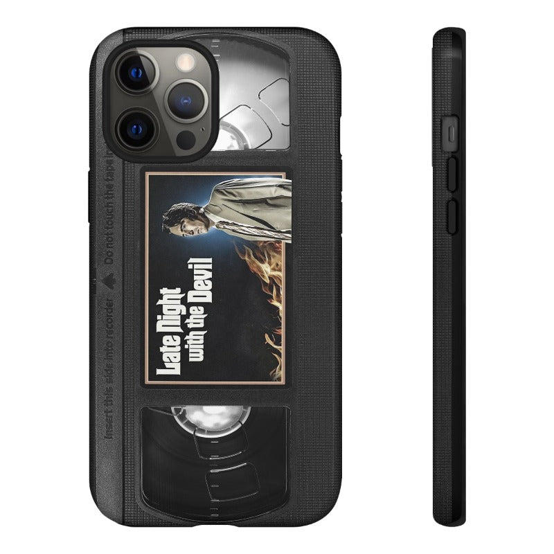 Late Night Impact Resistant VHS Phone Case