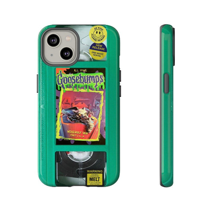 Goosebumps Green VHS Impact Resistant Case