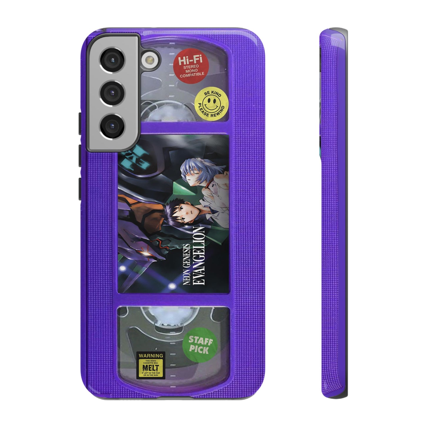 NG Evangelion Purple Edition VHS Phone Case