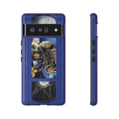 Starship Troopers Blue Impact Resistant VHS Phone Case