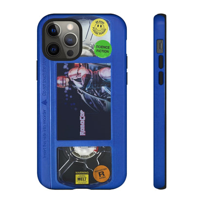 Robo cop Blue Edition VHS Phone Case