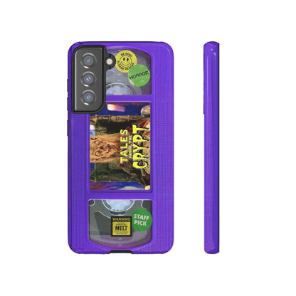 Tales Purple Edition Impact Resistant VHS Phone Case