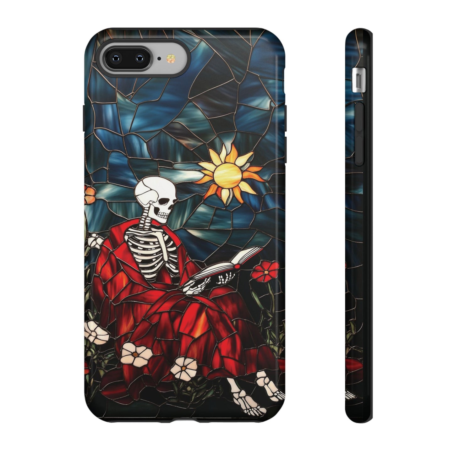 Bookish Skeleton Phone Case