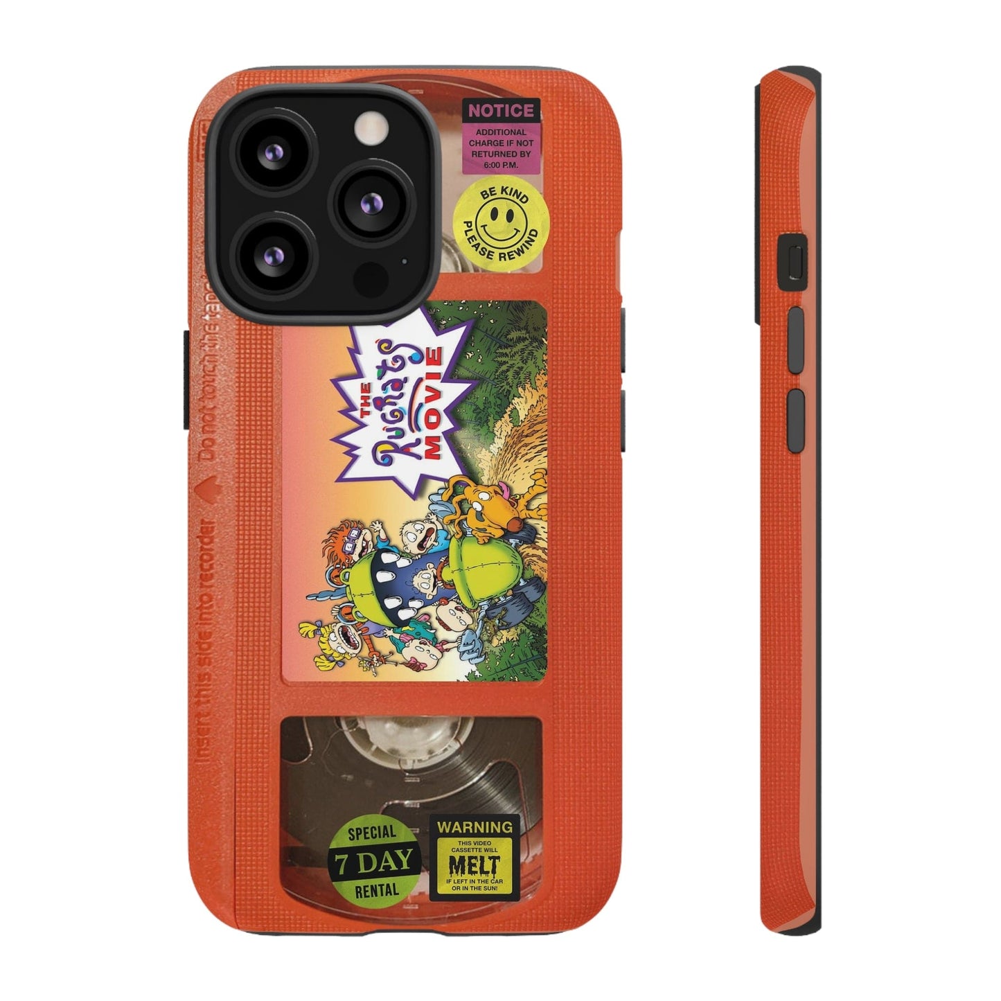 Rugrats Orange Edition VHS Phone Case