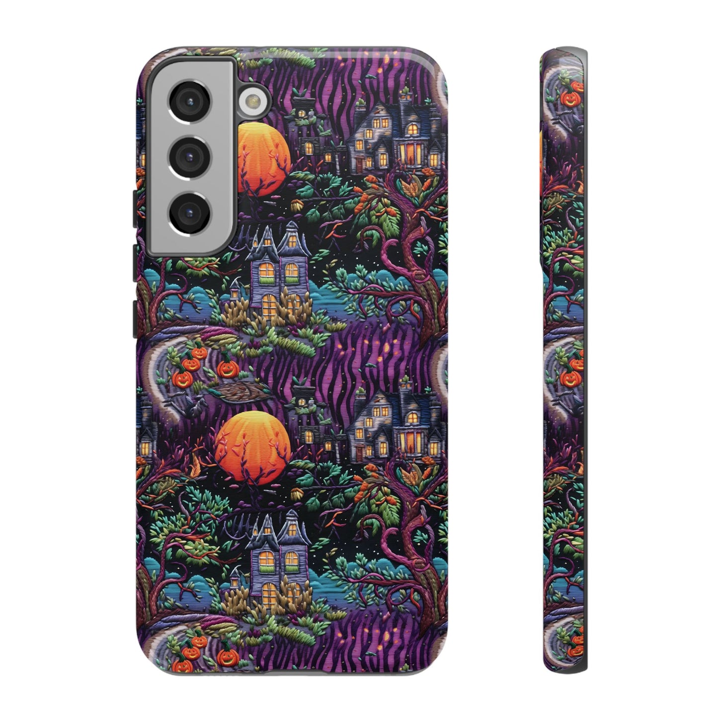 Spooky House Impact Resistant Phone Case