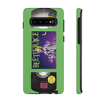 BJ  Limited Edition Green Impact Resistant VHS Phone Case