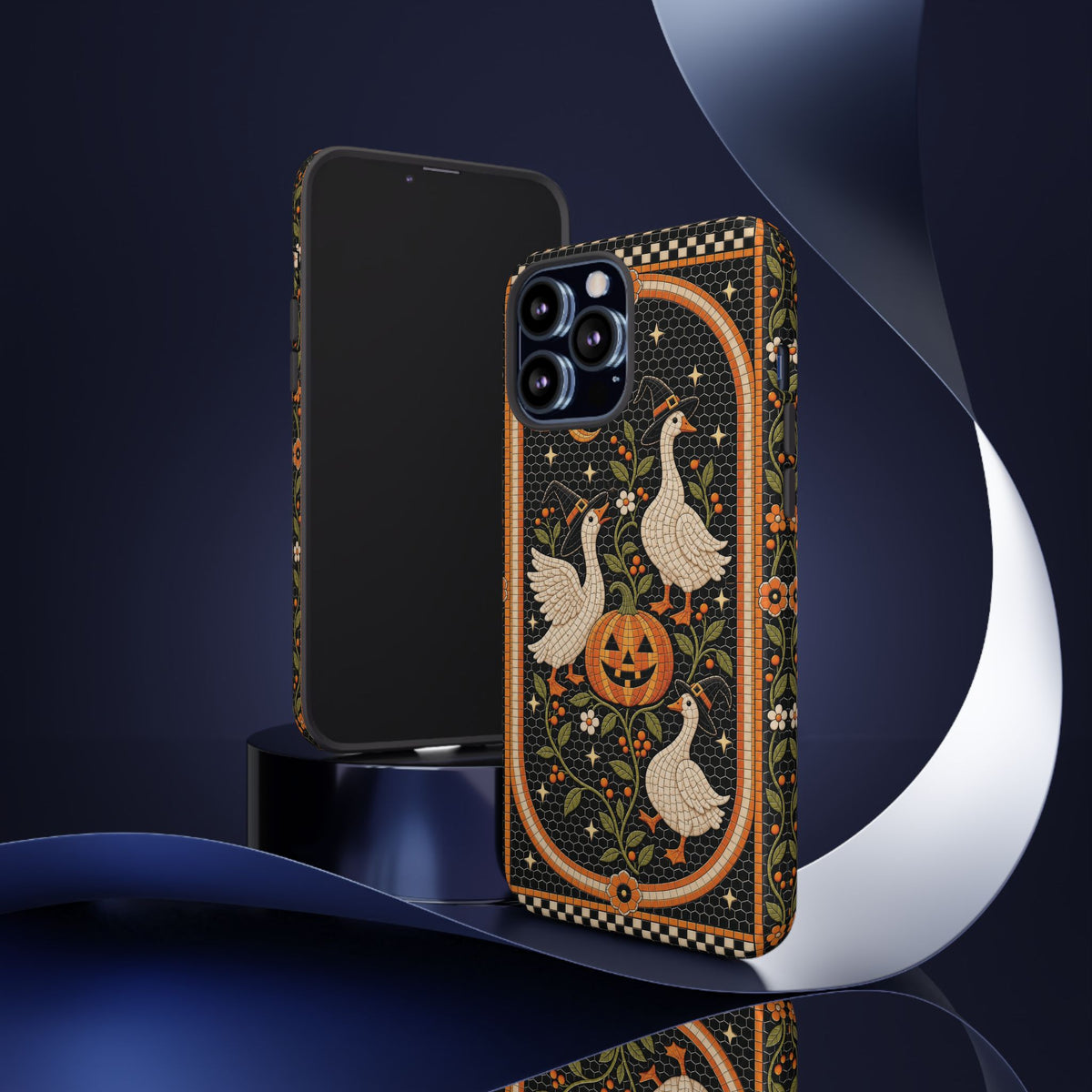 Halloween Goose Impact Resistant Phone Case