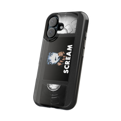 Scream MagSafe Impact Resistant VHS Phone Case