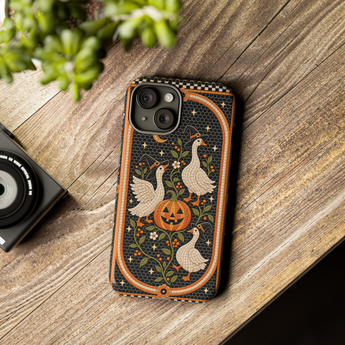 Halloween Goose Impact Resistant Phone Case
