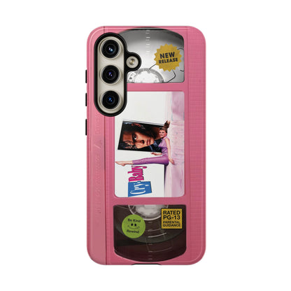 Cry Baby Pink Limited Edition Impact Resistant Vhs Phone Case