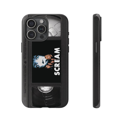 Scream VHS Impact Resistant iPhone Case