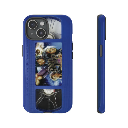Starship Troopers Blue Impact Resistant VHS Phone Case
