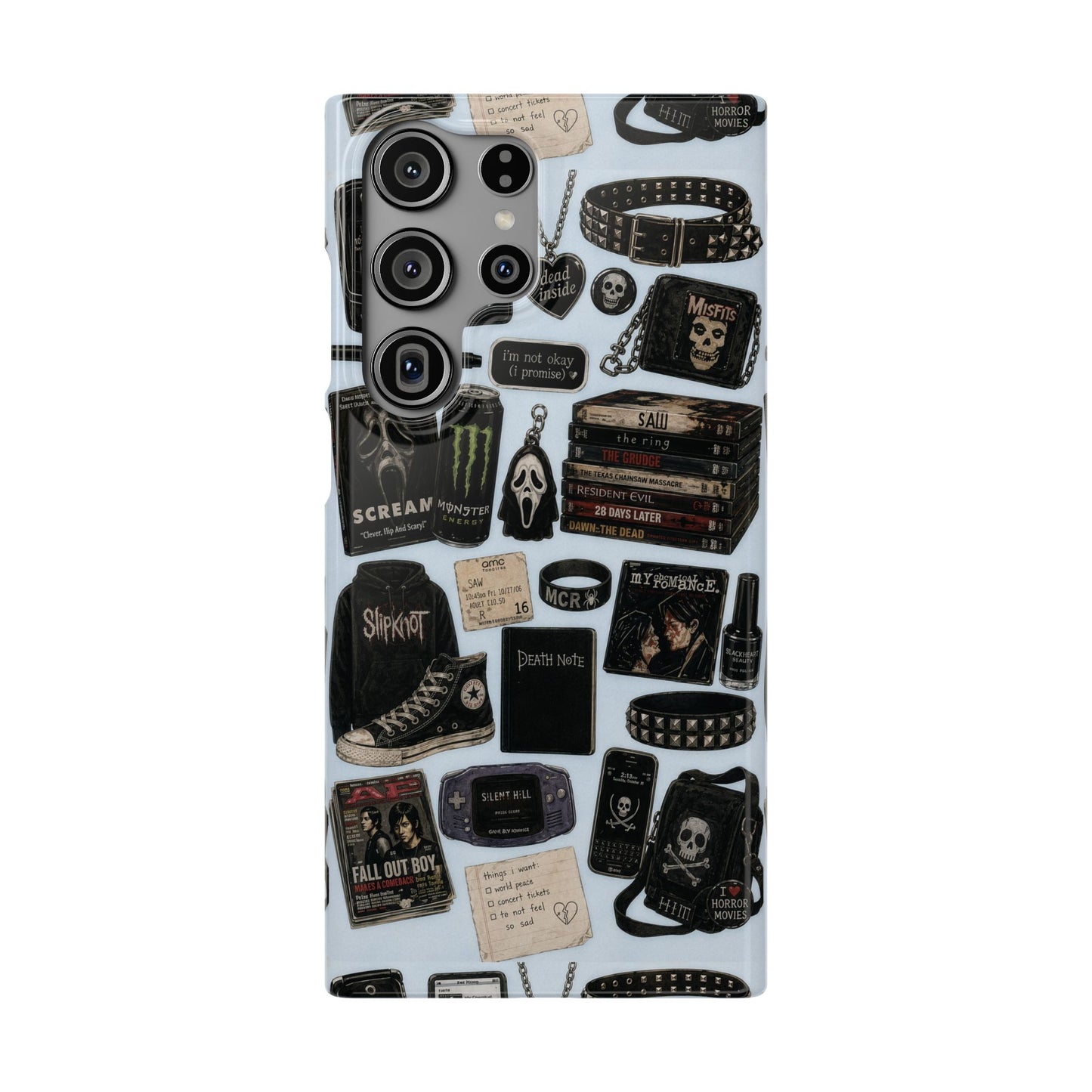 Emo 2000s Nostalgiacore Phone Case