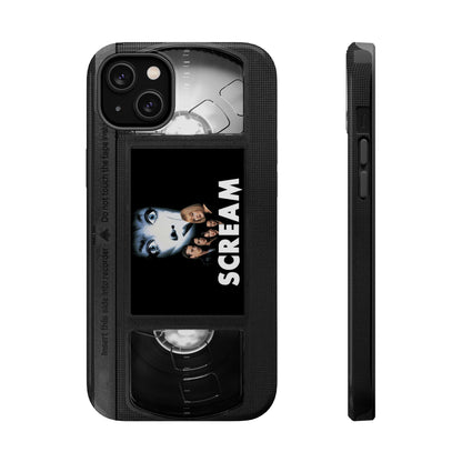 Scream MagSafe Impact Resistant VHS Phone Case