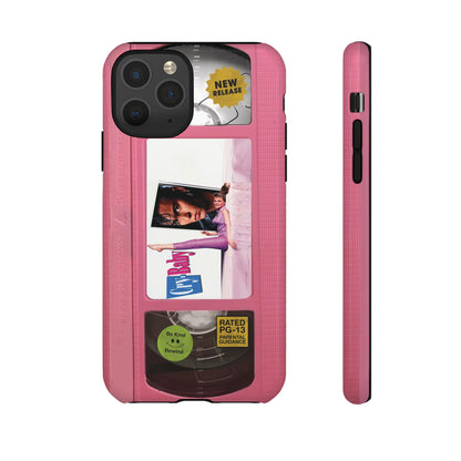 Cry Baby Pink Limited Edition Impact Resistant Vhs Phone Case