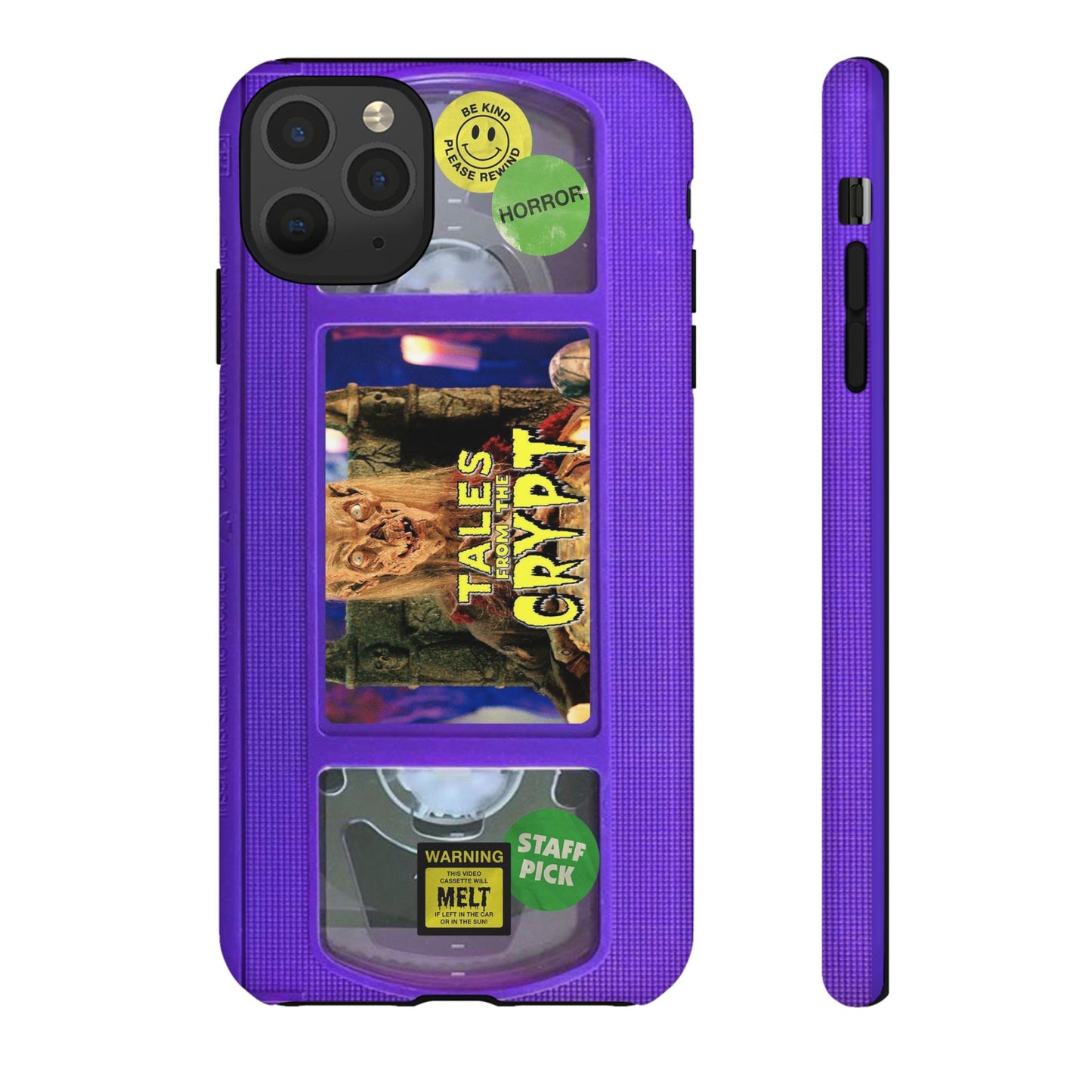 Tales Purple Edition Impact Resistant VHS Phone Case