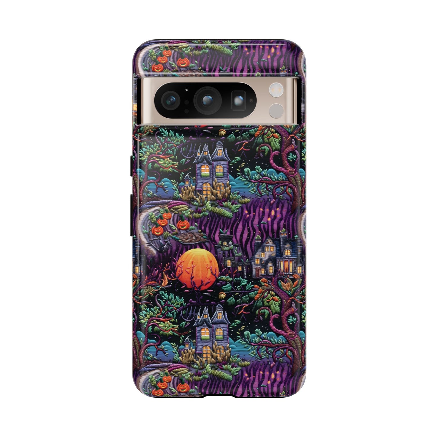 Spooky House Impact Resistant Phone Case