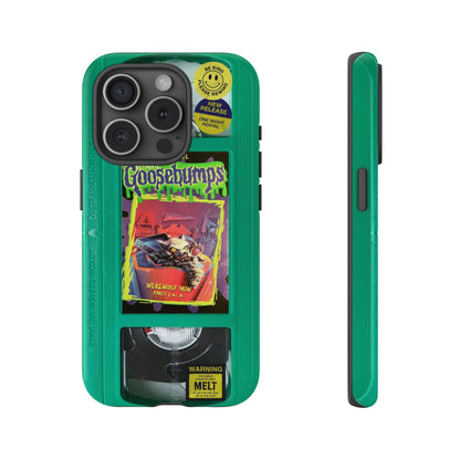 Goosebumps Green VHS Impact Resistant Case