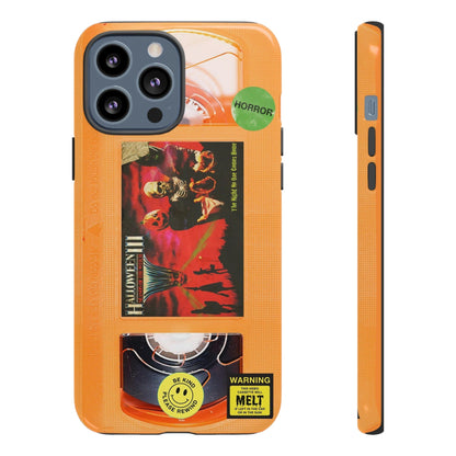 Halloween III Orange Edition Impact Resistant VHS Phone Case