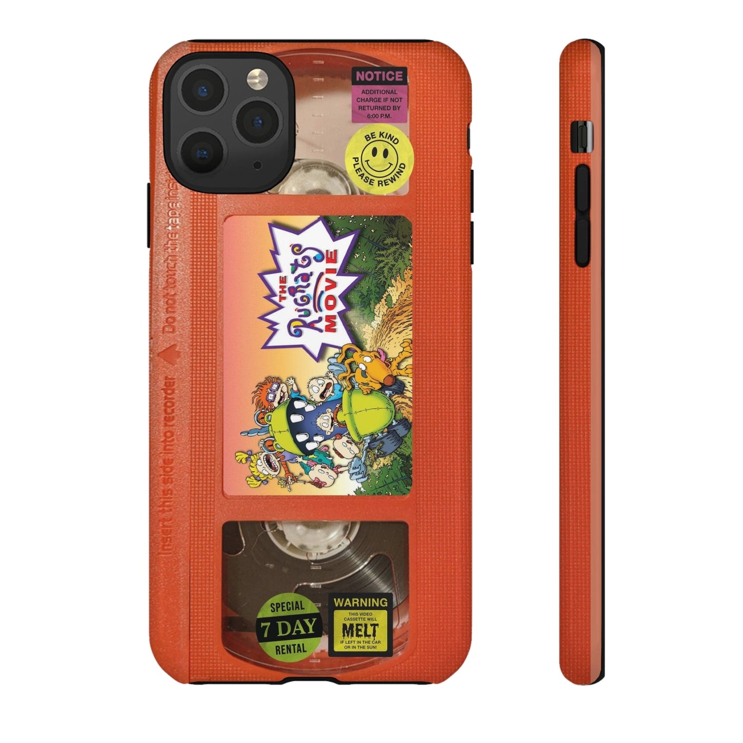 Rugrats Orange Edition VHS Phone Case