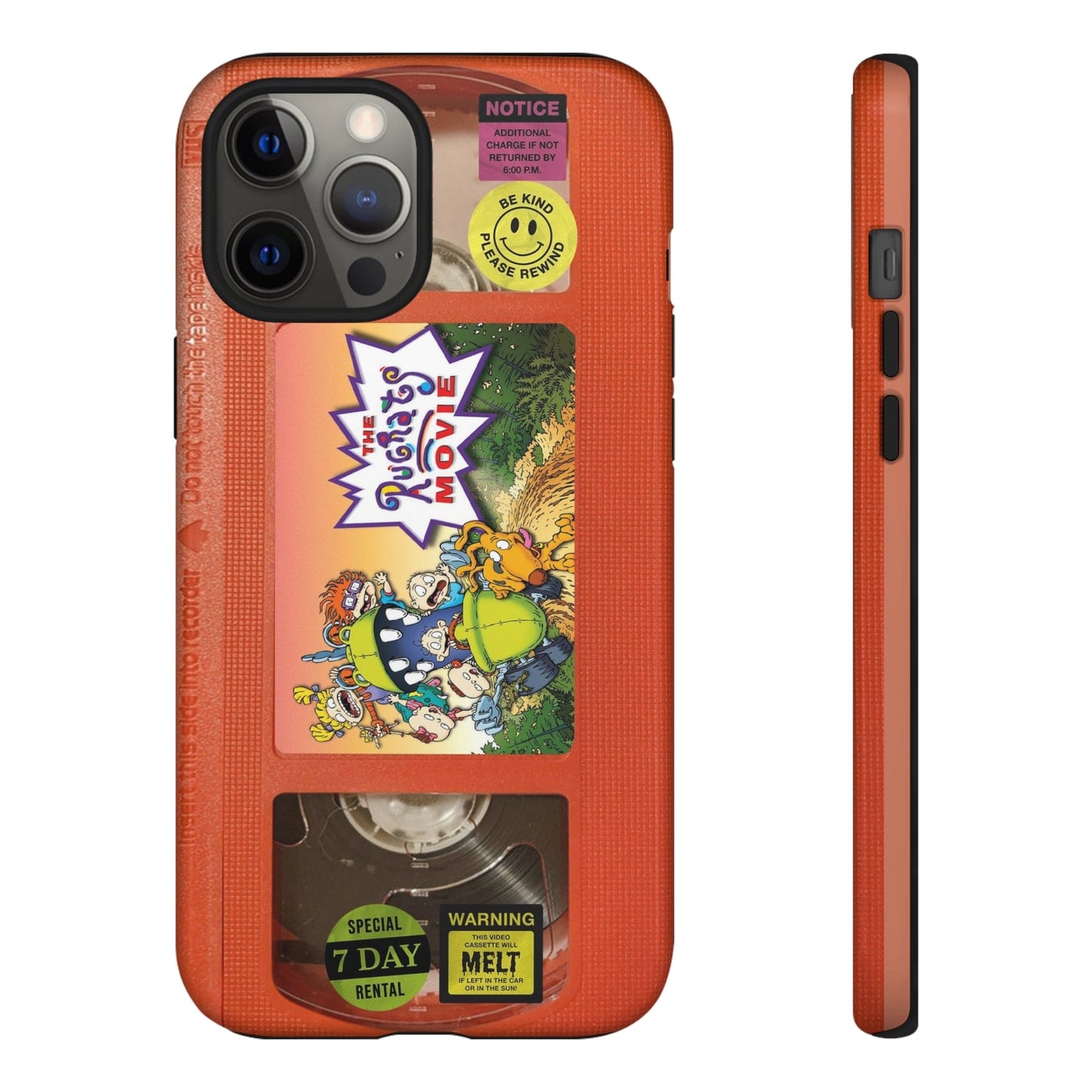 Rugrats Orange Edition VHS Phone Case