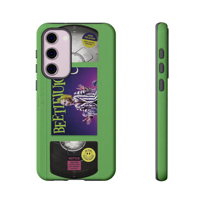 BJ  Limited Edition Green Impact Resistant VHS Phone Case