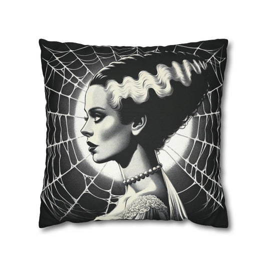 Bride Spider Web Pillow Case