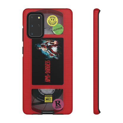 Army of Darkness Red Edition VHS Phone Case