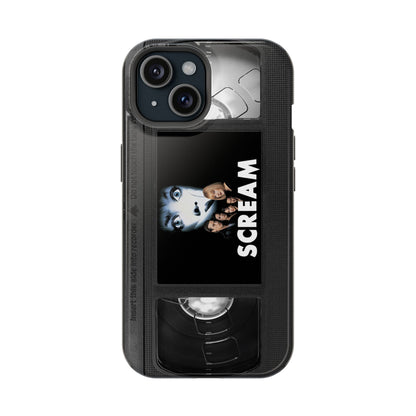 Scream MagSafe Impact Resistant VHS Phone Case