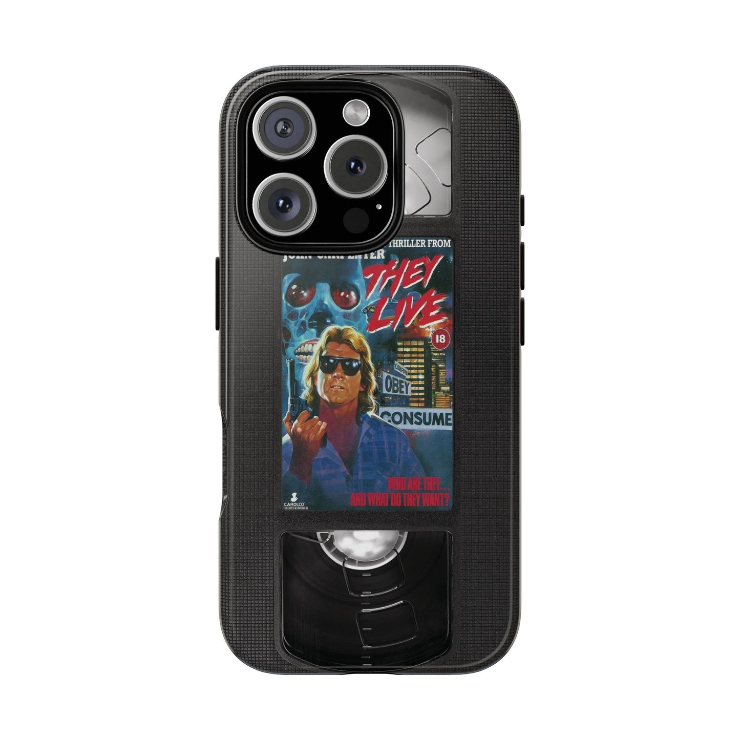 They Live Impact Resistant VHS Phone Case