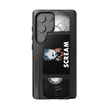 Scream VHS Impact Resistant iPhone Case