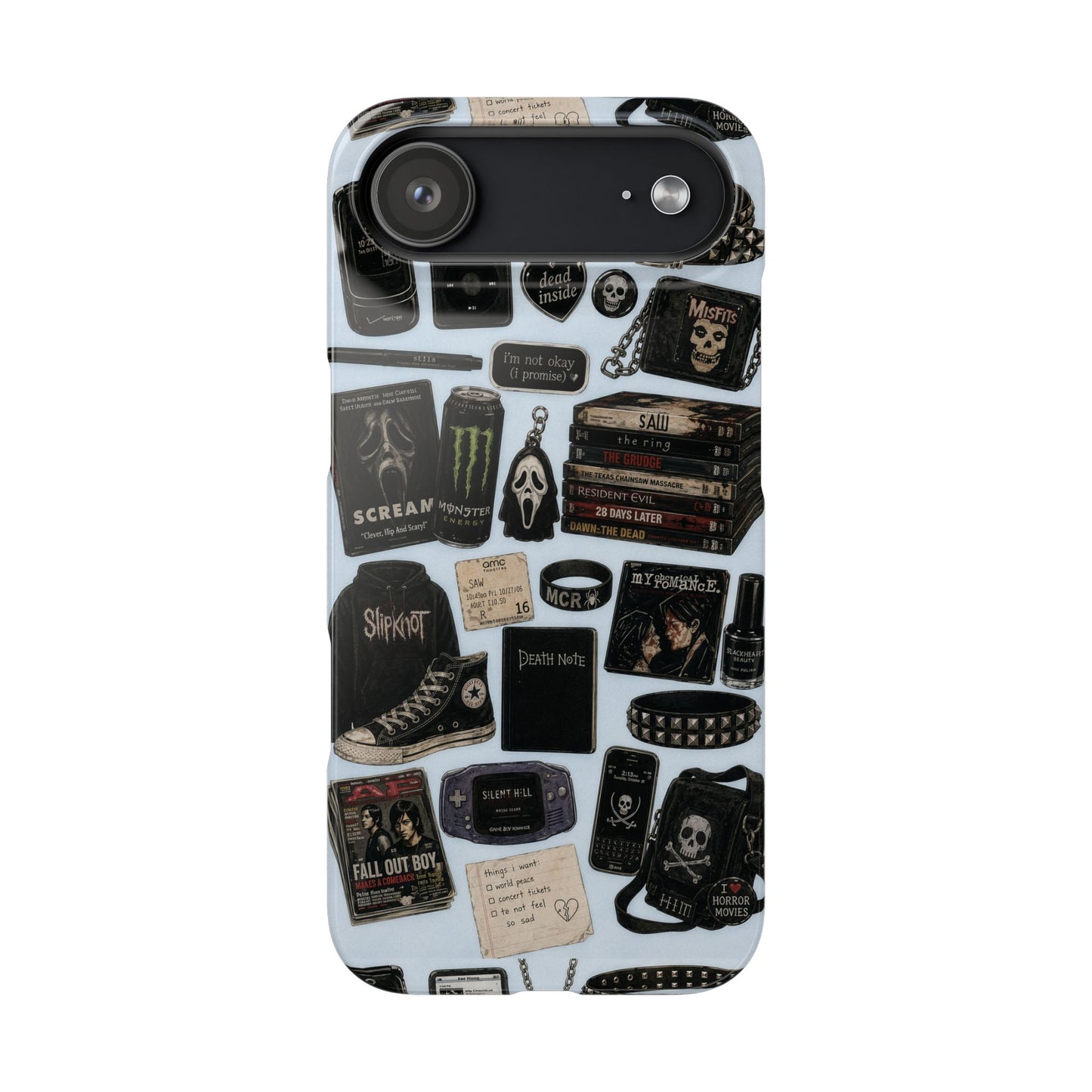 Emo 2000s Nostalgiacore Phone Case
