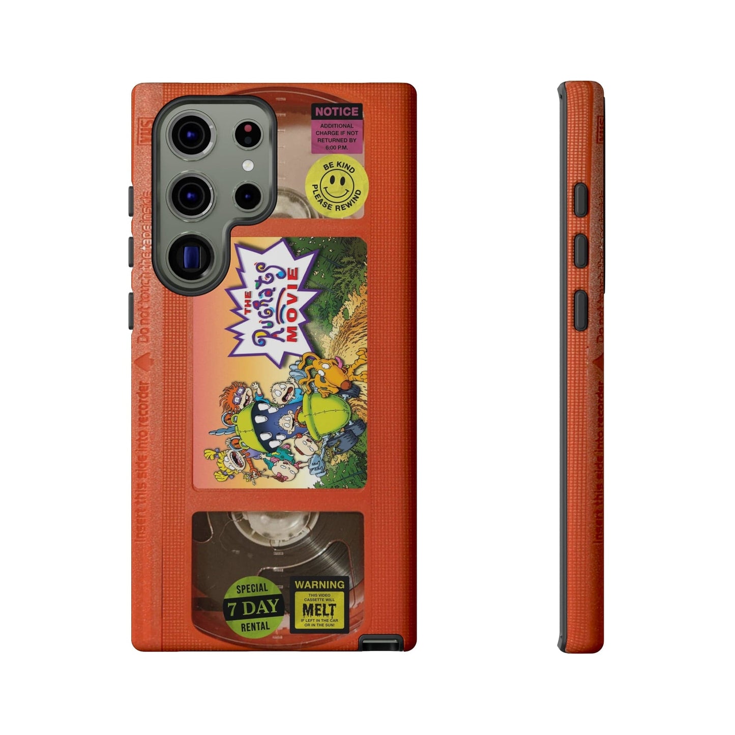 Rugrats Orange Edition VHS Phone Case