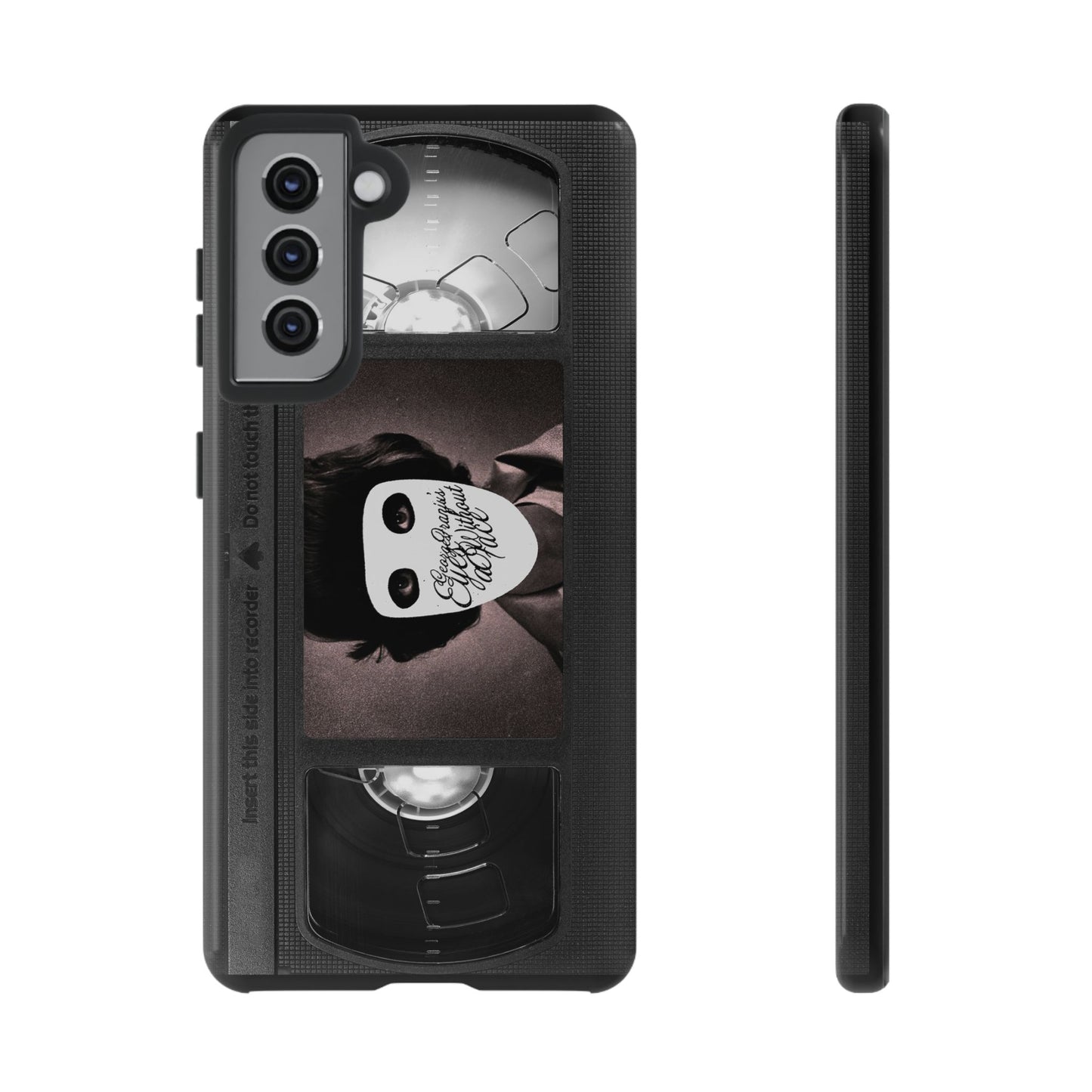 Eyes Without A Face Impact Resistant VHS Phon Case