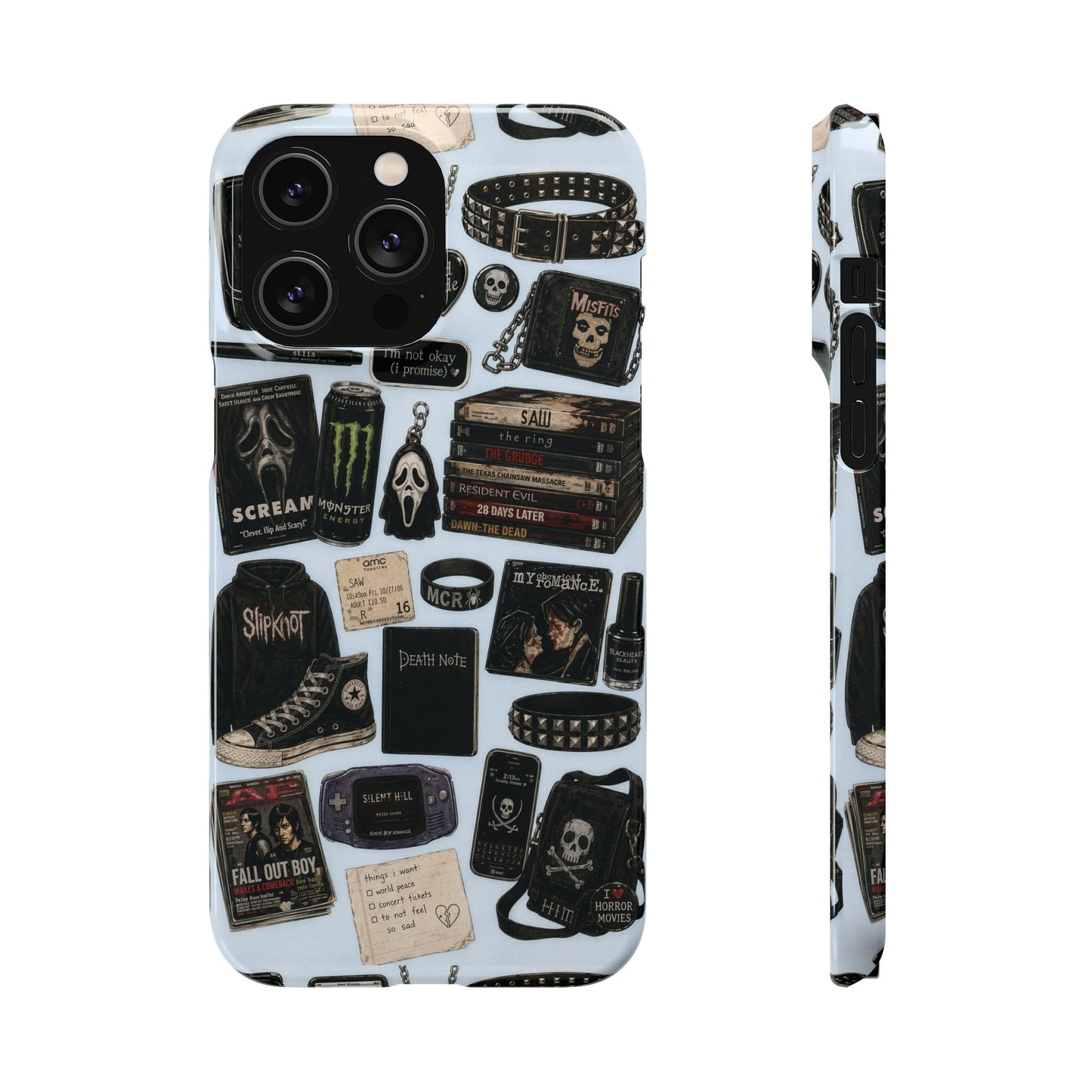 Emo 2000s Nostalgiacore Phone Case