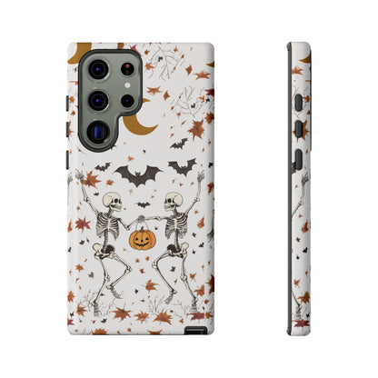 Dancing Skeletons Impact Resistant Phone Case